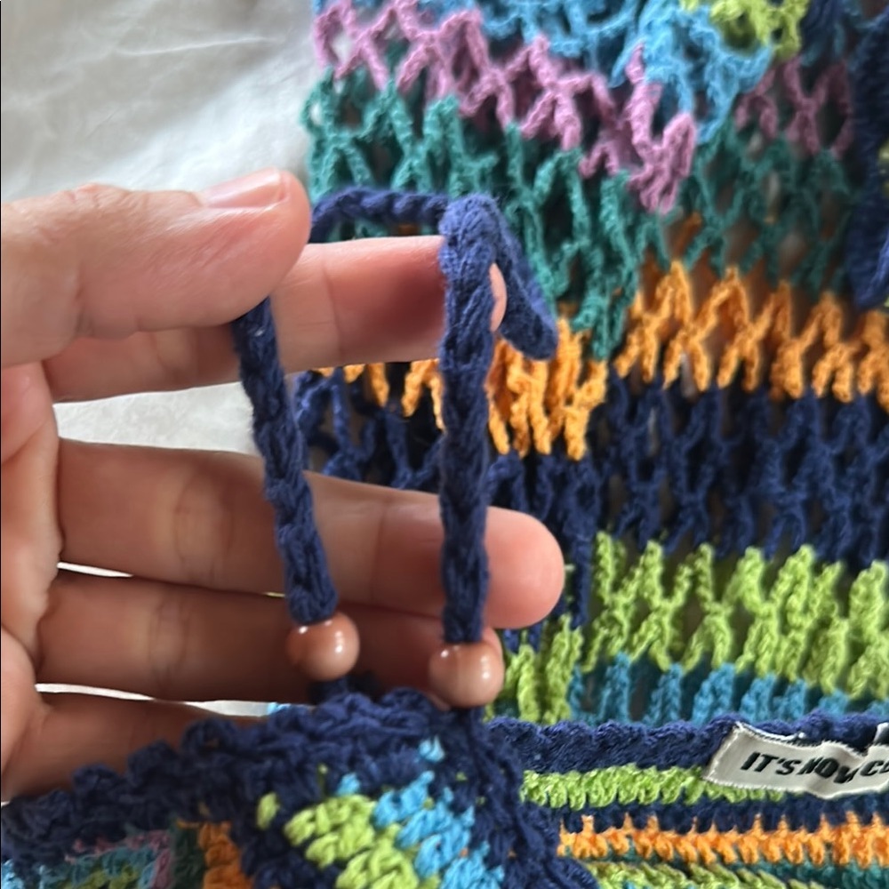 It’s Now Cool Maxi Crochet Dress - Picture 7 of 7